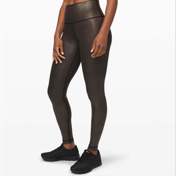 LULULEMON Wunder Under Foil Leggings - Picture 4 of 9